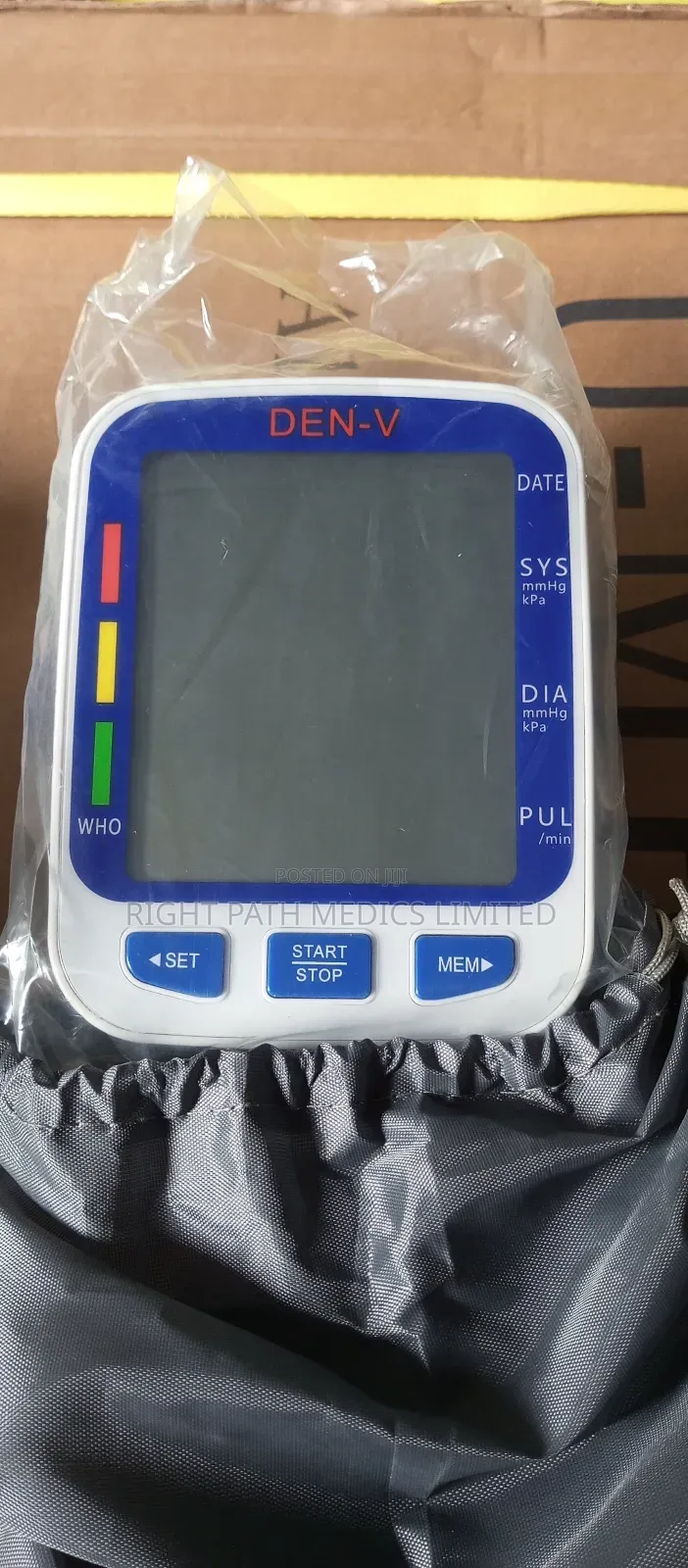 Den-v Bk-525 Digital Blood Pressure Monitor