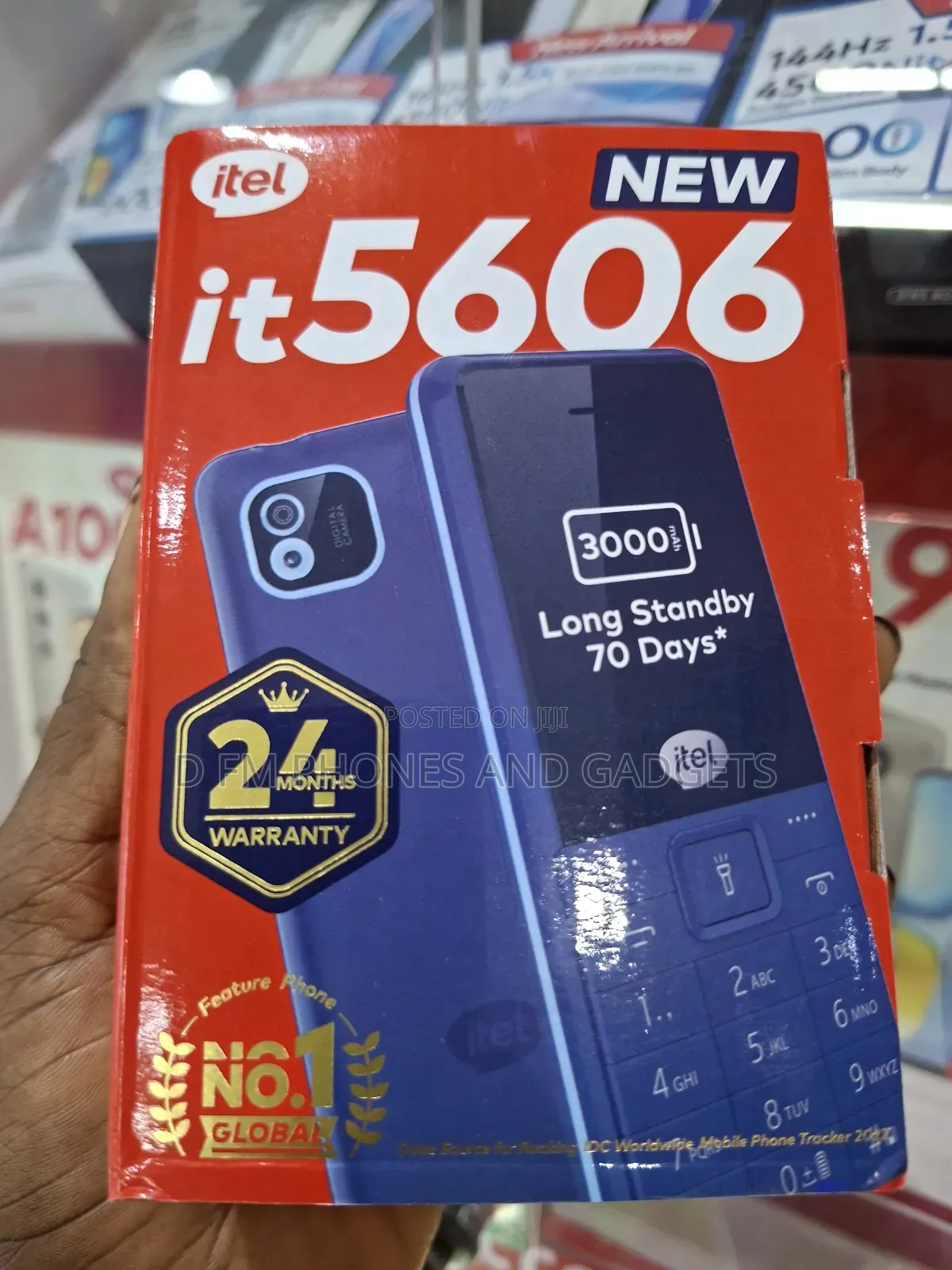 New Itel it5606 Blue