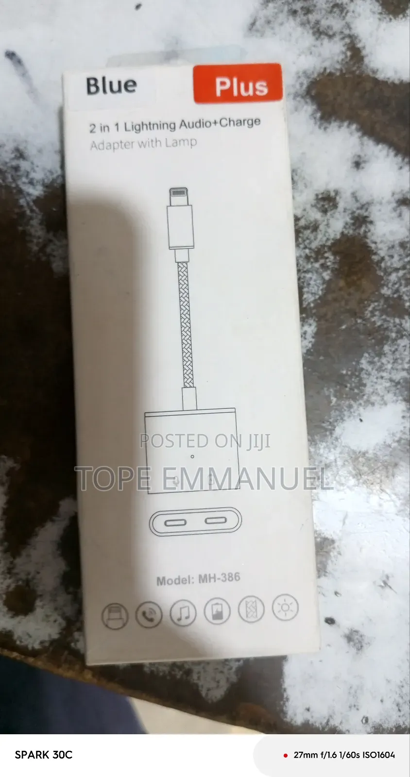 2 in 1 Lightning to Audio + Charger