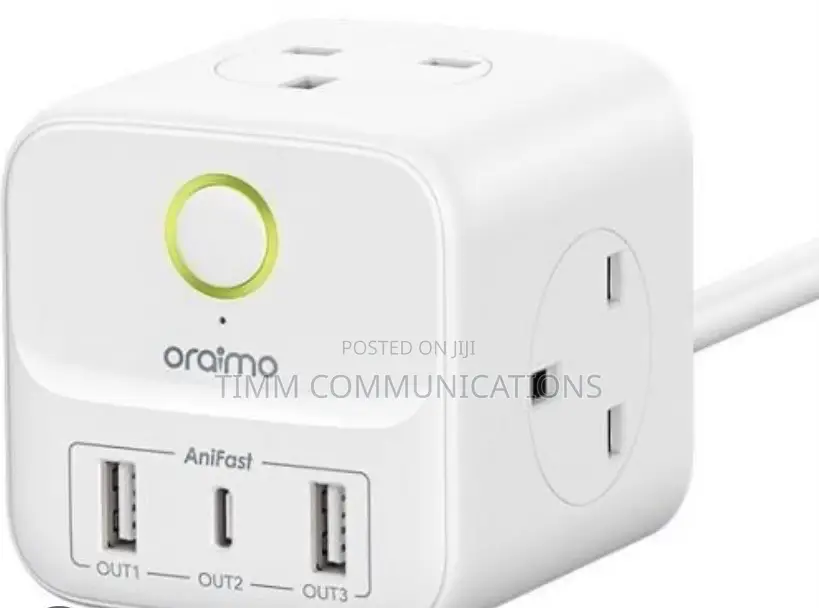 Oraimo Powerhub C 6-in-1 Power Expansion Cube (Ows-U342)