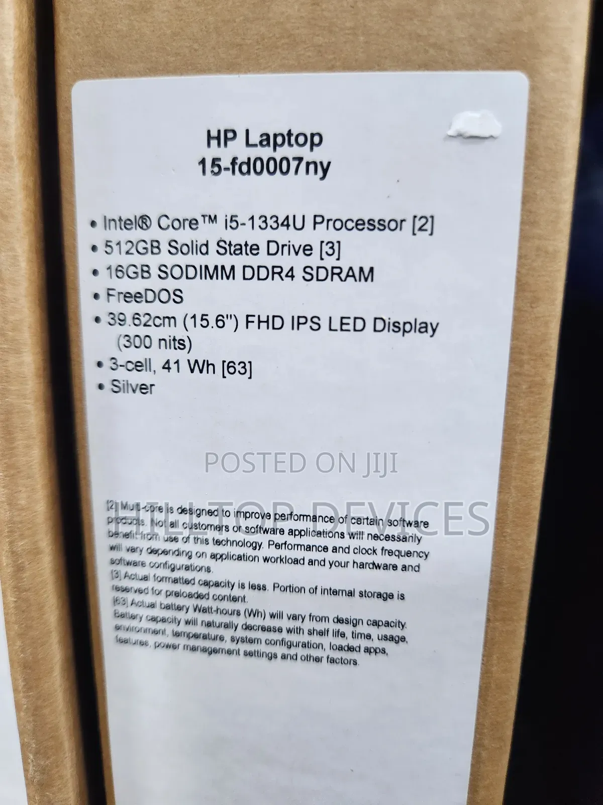 New Laptop HP 15 16GB Intel Core i5 SSD 512GB