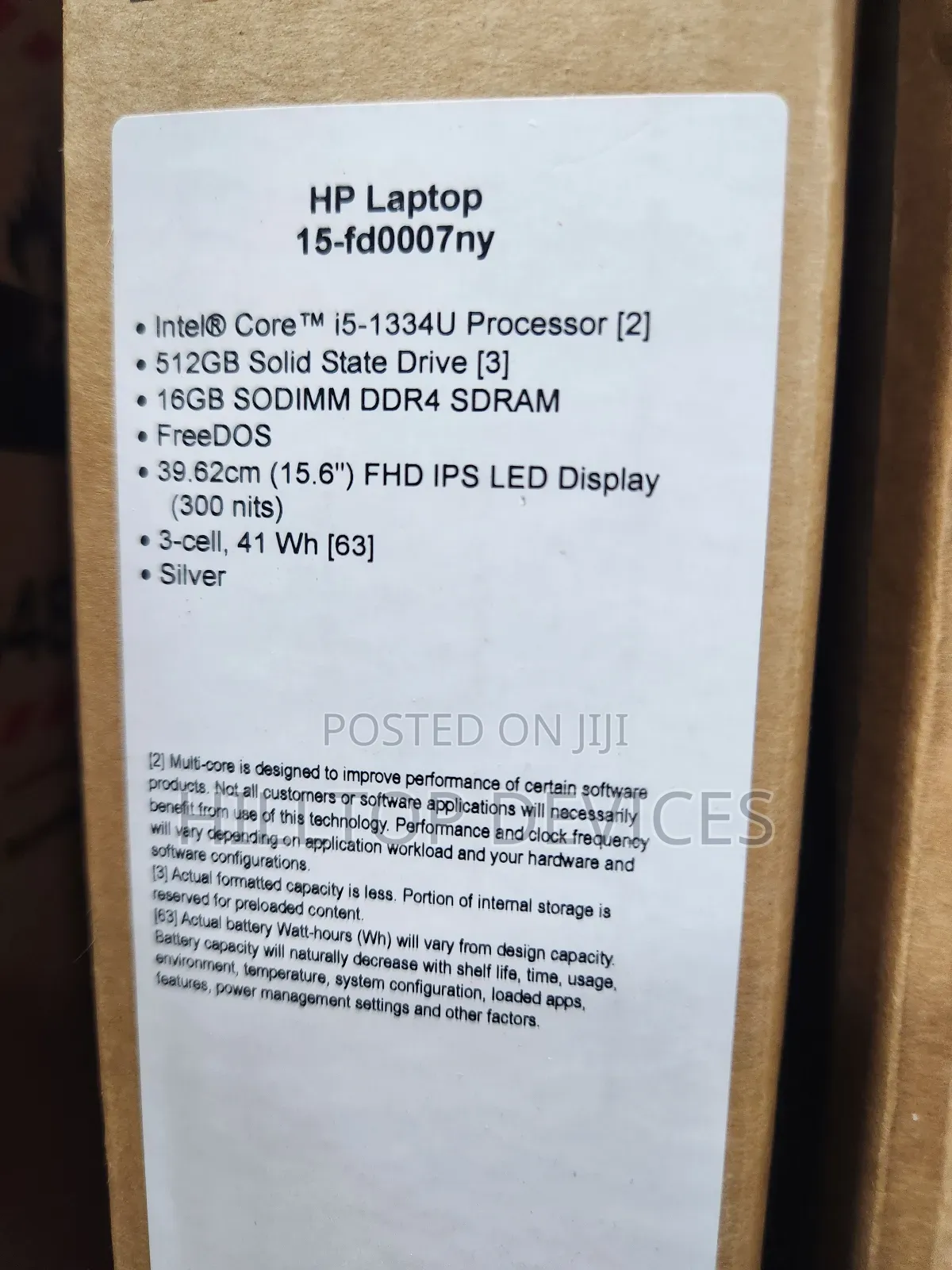 New Laptop HP 15 16GB Intel Core i5 SSD 512GB