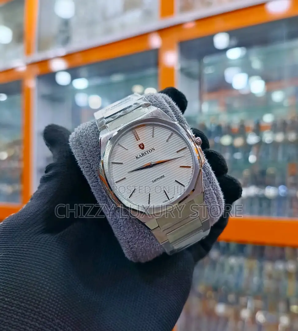 Karston Quality Luxury Men Chain Strap Wristwatch