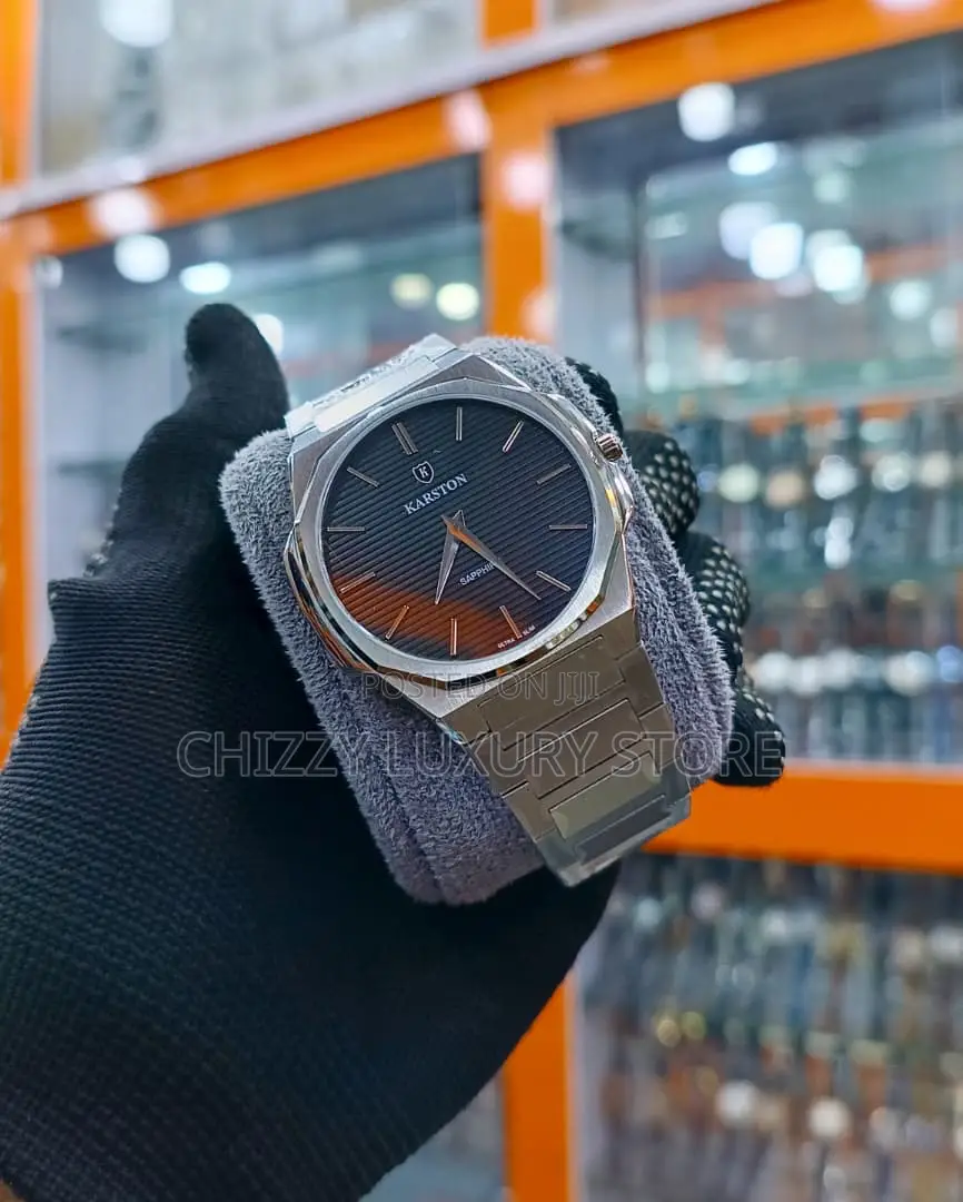 Karston Quality Luxury Men Chain Strap Wristwatch