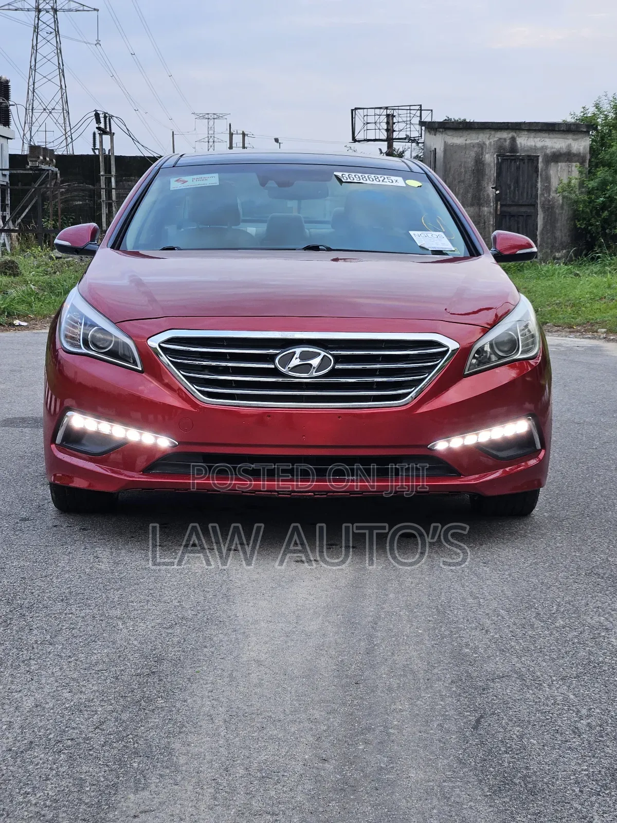Hyundai Santa Fe Limited 4dr SUV (3.3L 6cyl 6A) 2015 Red