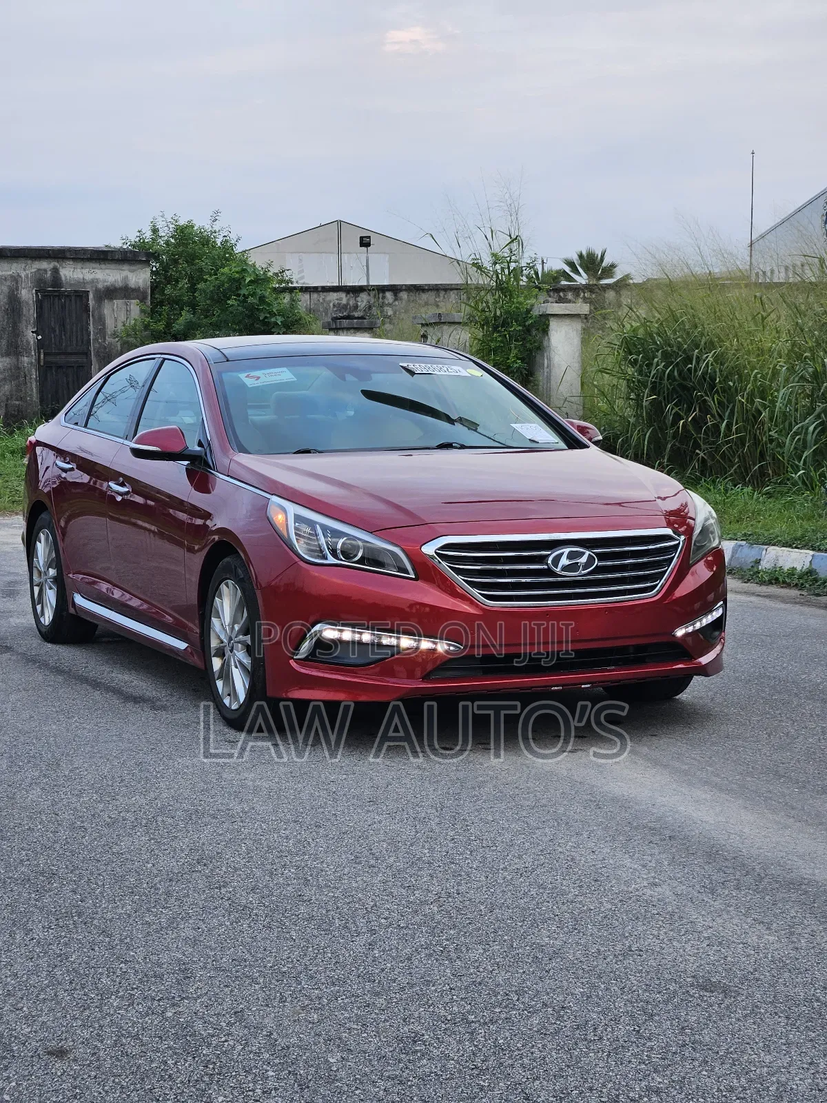 Hyundai Santa Fe Limited 4dr SUV (3.3L 6cyl 6A) 2015 Red