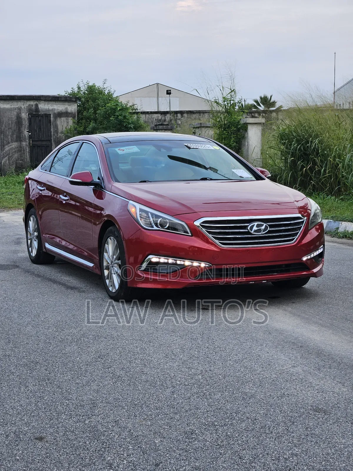 Hyundai Santa Fe Limited 4dr SUV (3.3L 6cyl 6A) 2015 Red