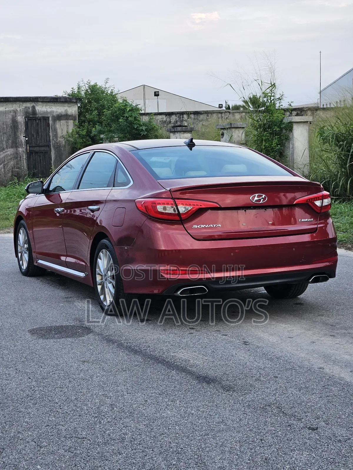 Hyundai Santa Fe Limited 4dr SUV (3.3L 6cyl 6A) 2015 Red