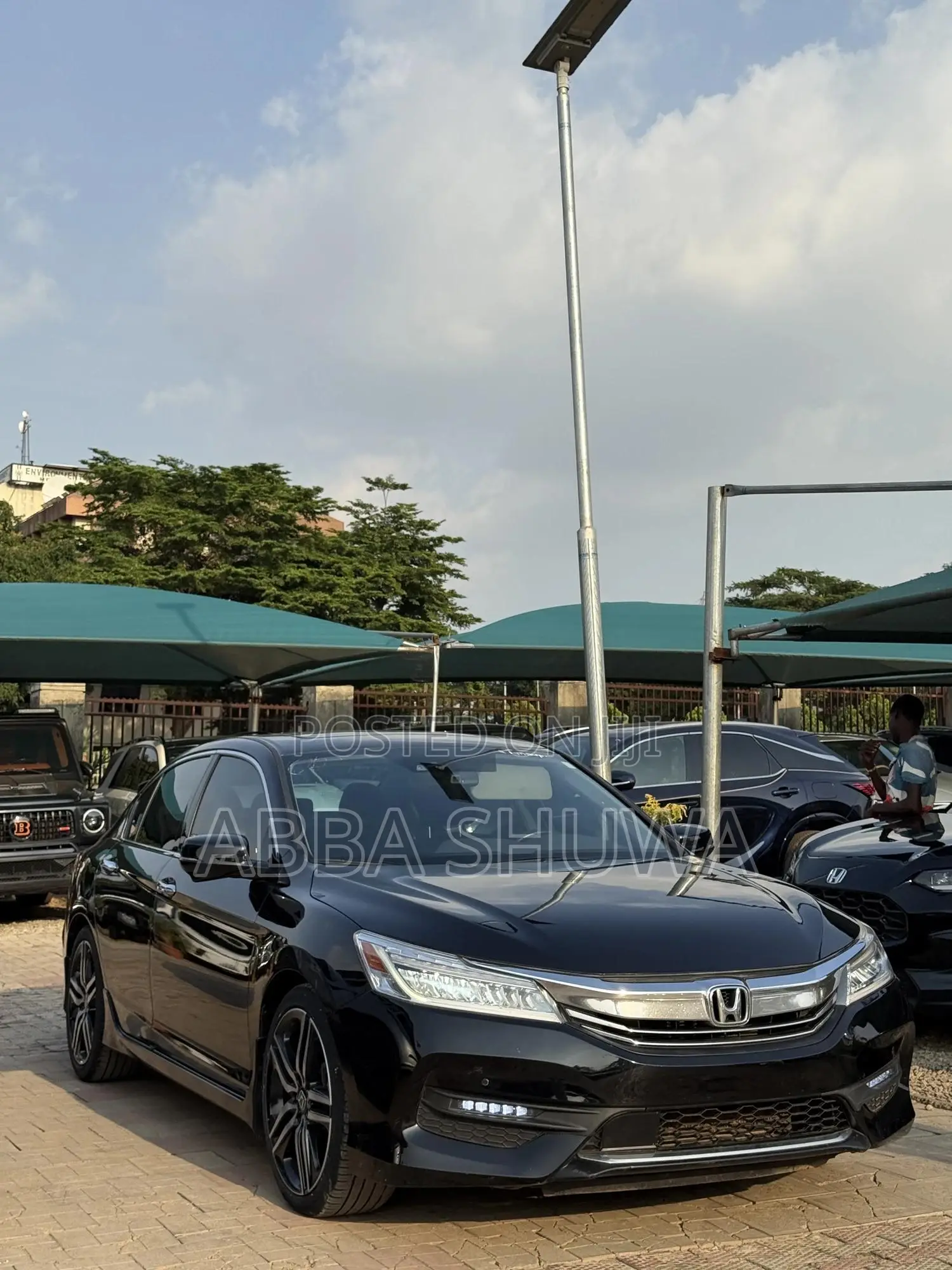 Honda Accord Touring V6 4dr Sedan FWD (3.5L 6cyl 6A) 2017 Black