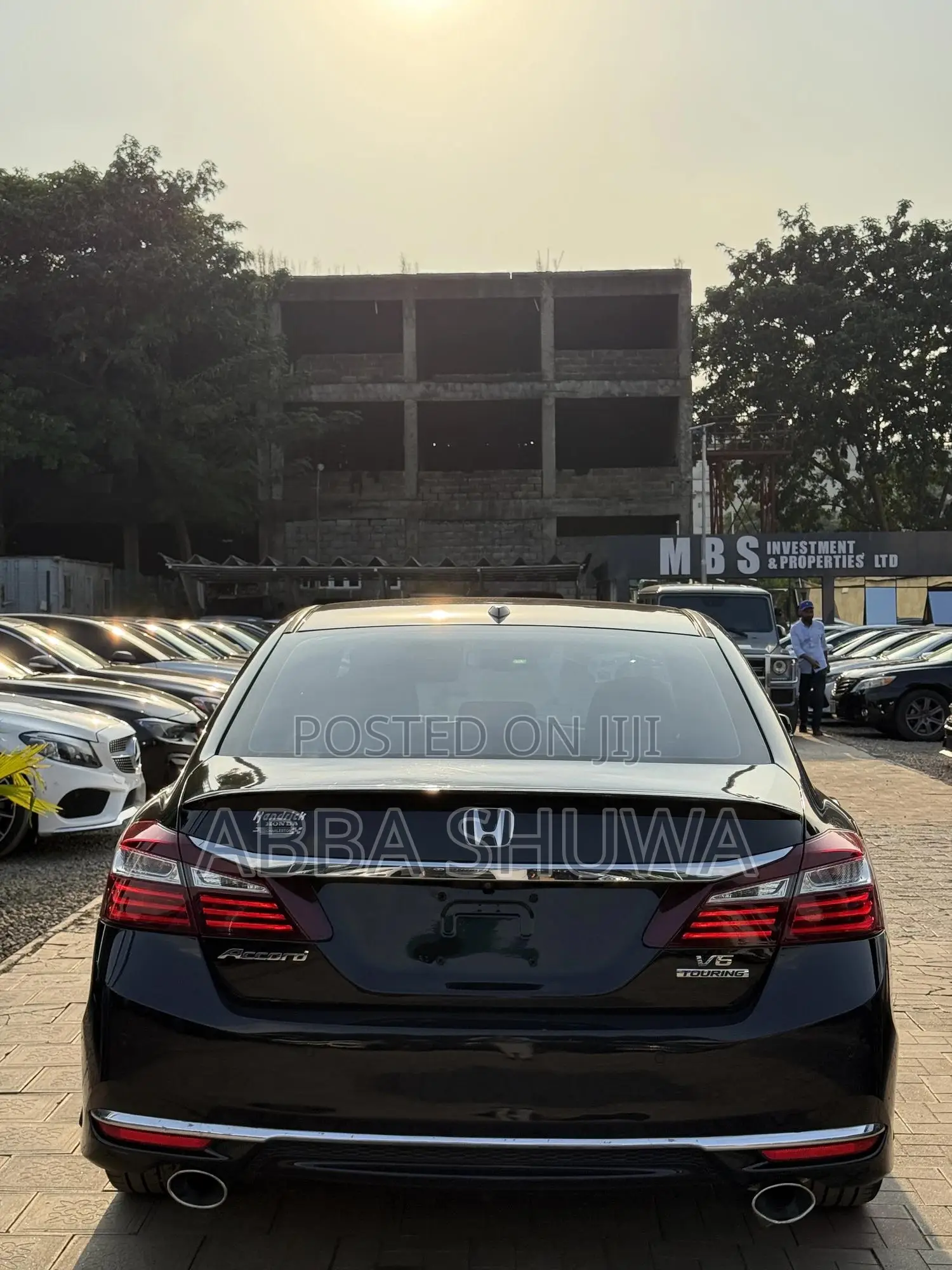Honda Accord Touring V6 4dr Sedan FWD (3.5L 6cyl 6A) 2017 Black