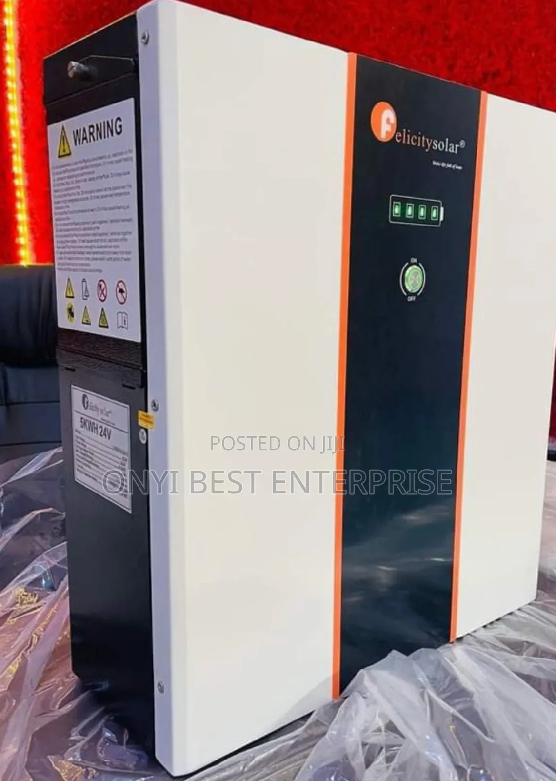 Felicity Lithium Ion Battery 5kwh-24v