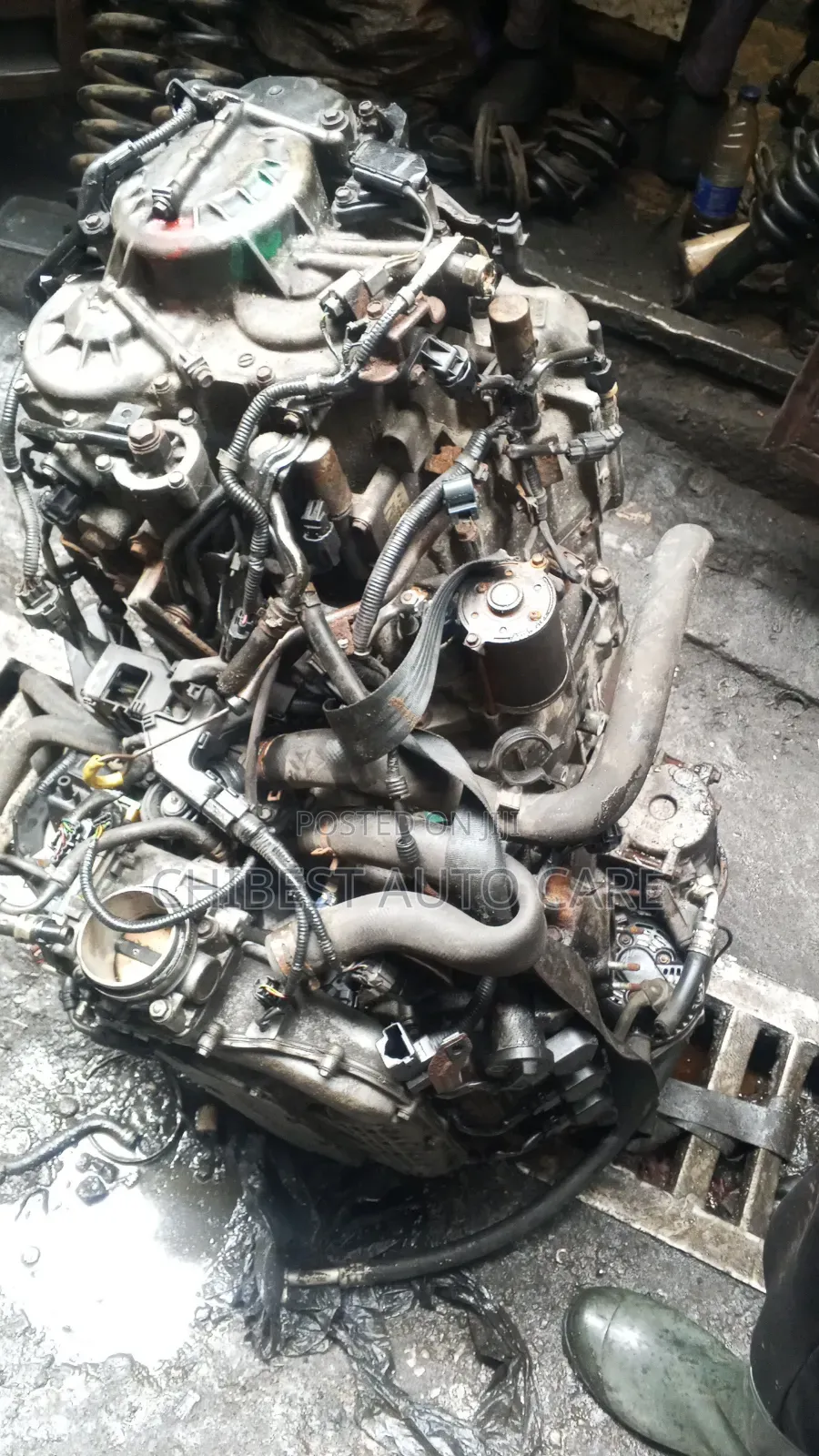Complete Engine and Gearbox for Honda Accord 2005 Model Eod V6 Direct