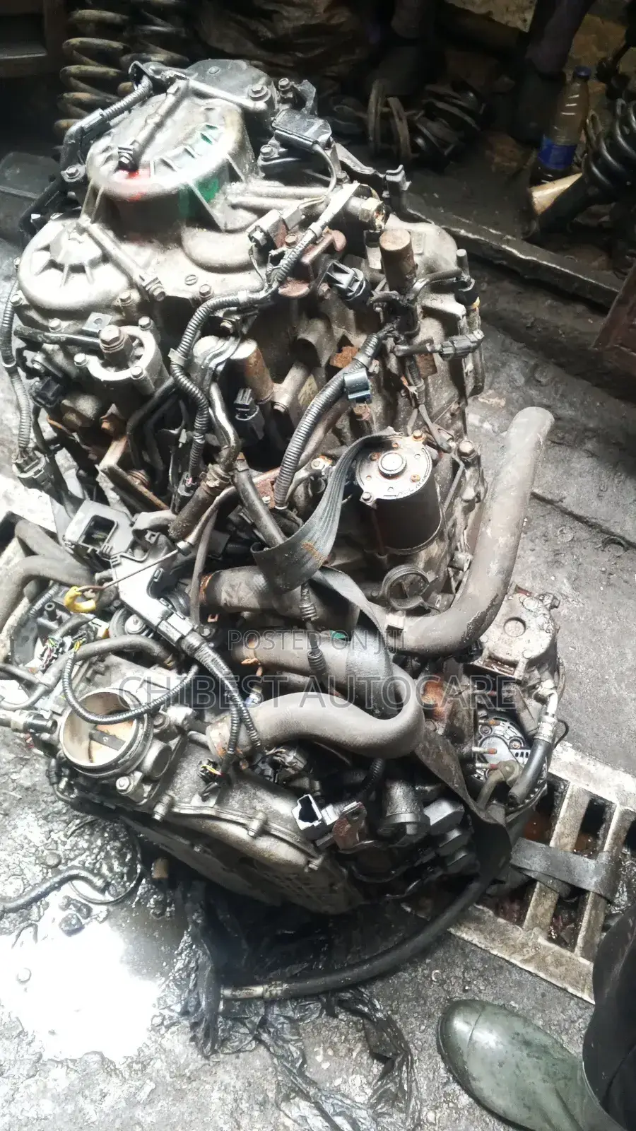 Complete Engine and Gearbox for Honda Accord 2005 Model Eod V6 Direct
