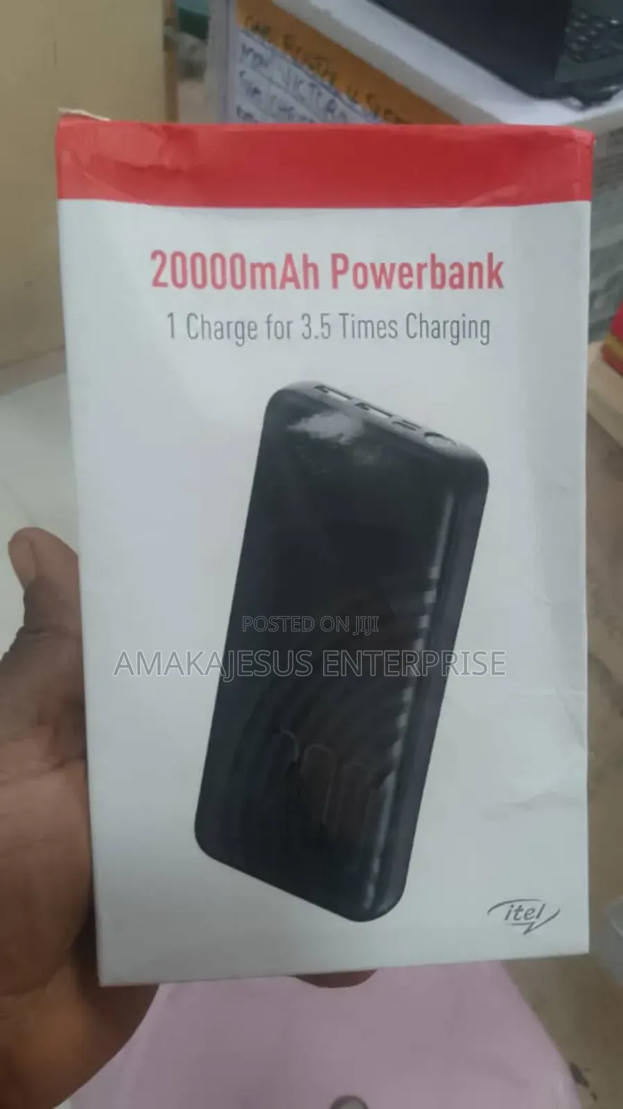Itel 20000mah Dual Output Fast Charging Star 200 Power Bank