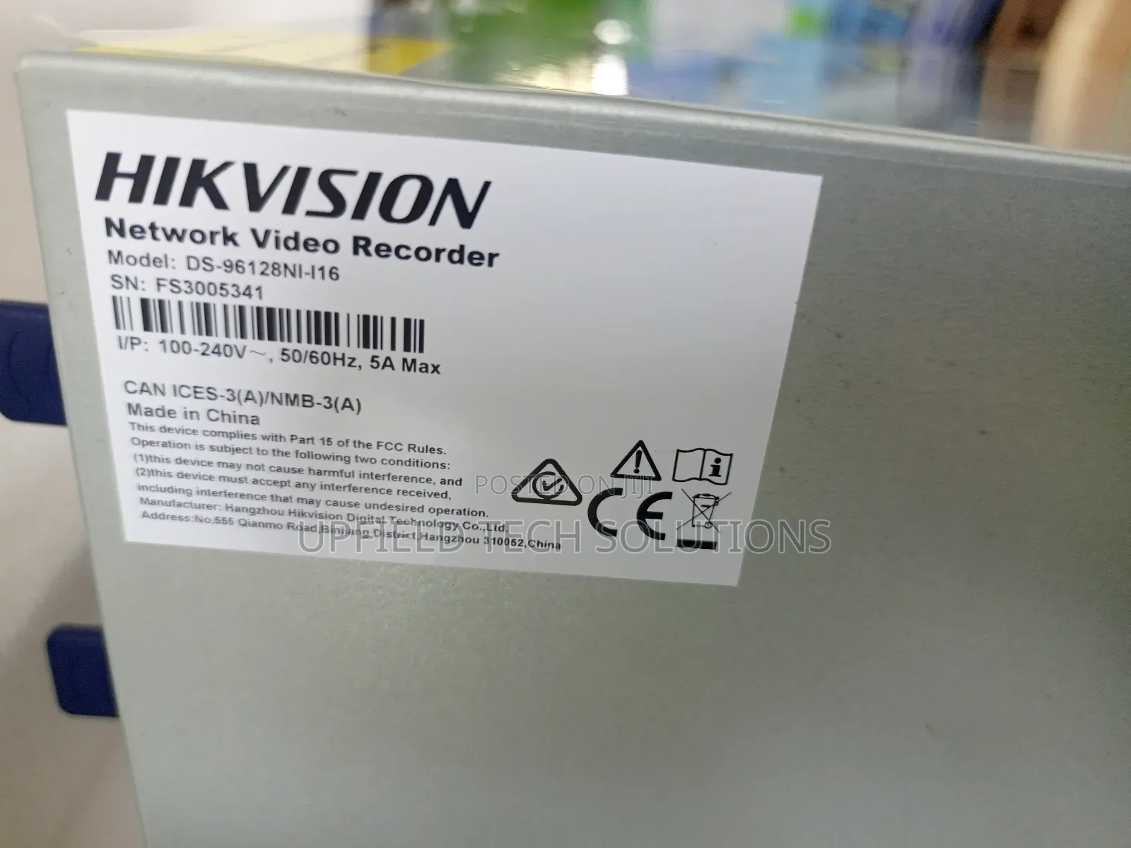 Hik 128-Channel NVR (16 Sata)