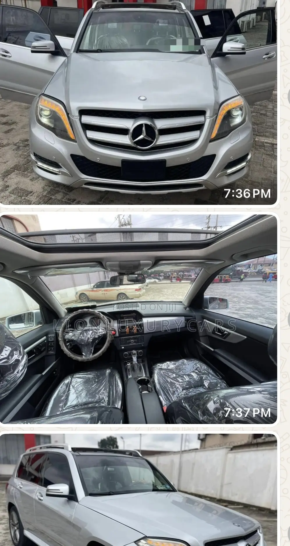 Mercedes-Benz GLK-Class 2015 Silver