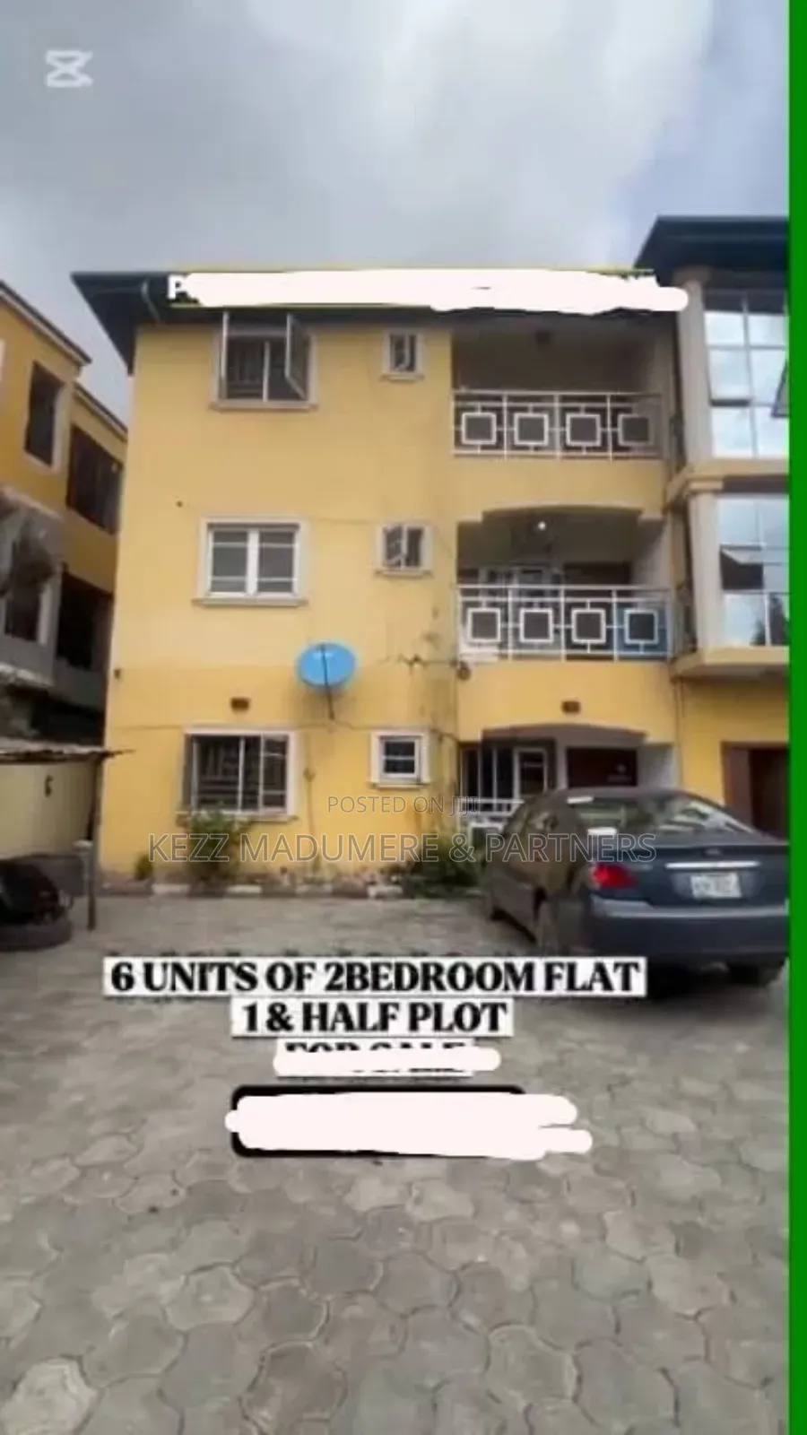 6bdrm Block of Flats in Off Stadium Road for sale