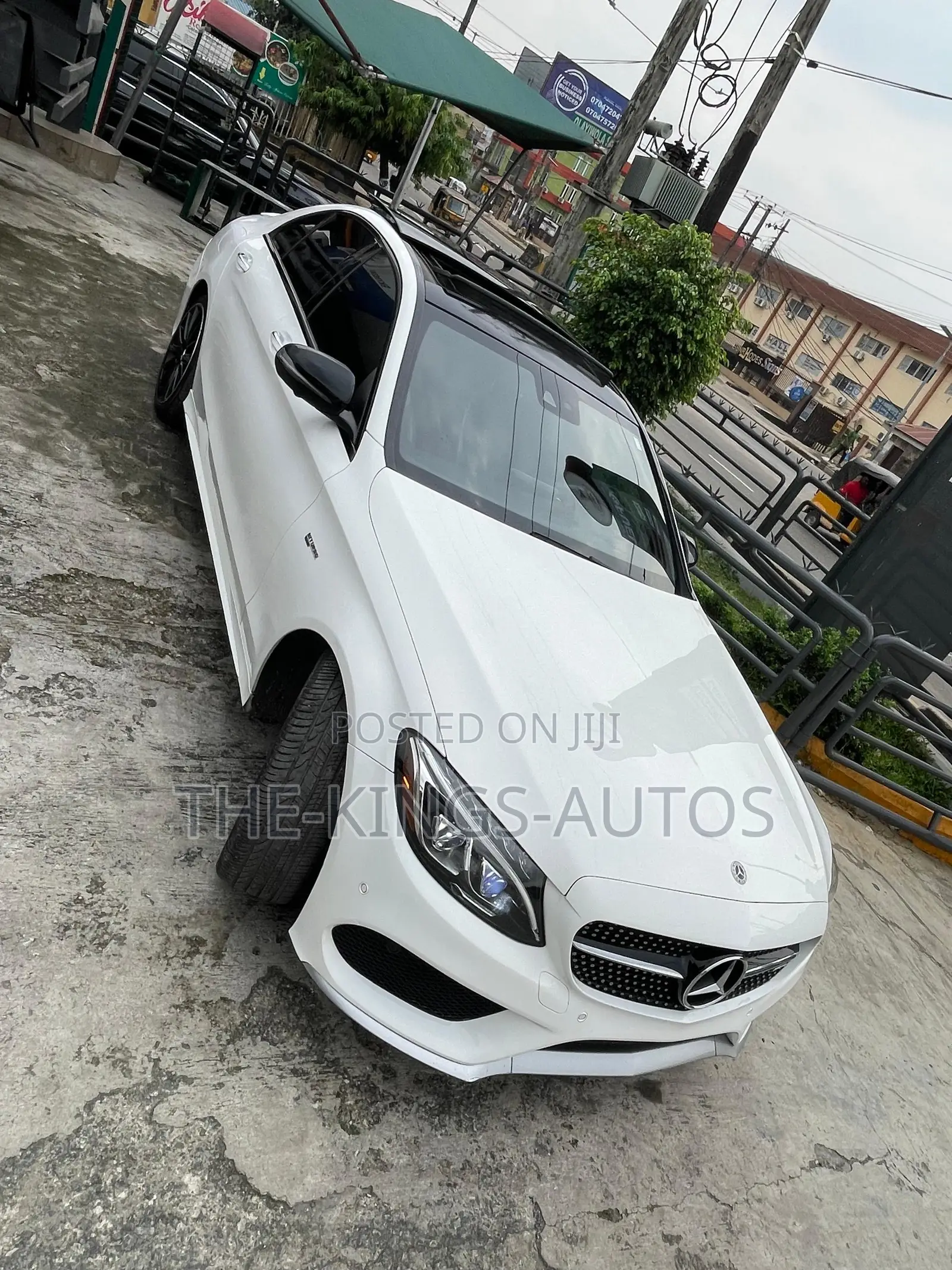 Mercedes-Benz C43 4Matic Sedan AWD (3.0L V6 9AM) 2018 White