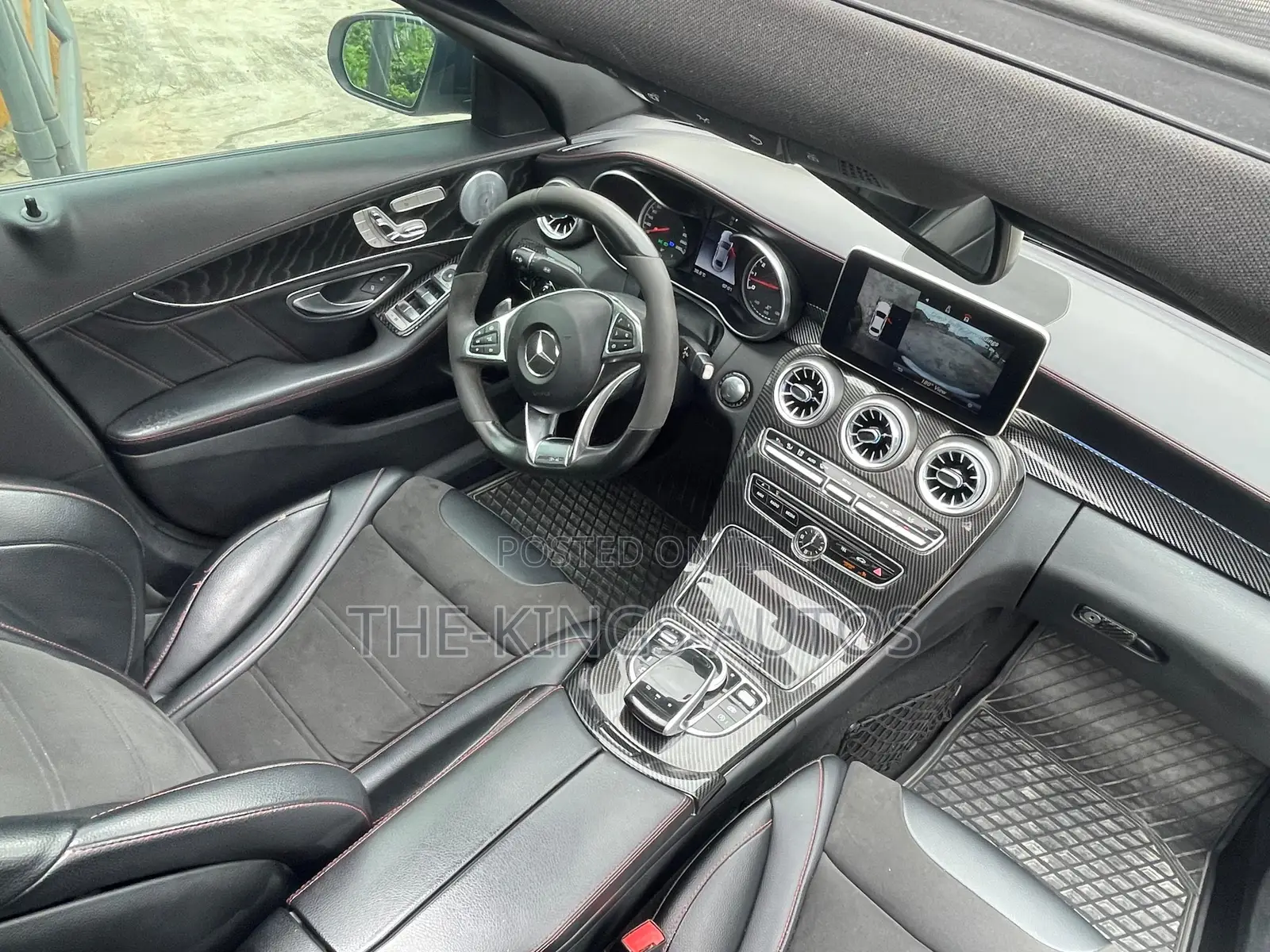 Mercedes-Benz C43 4Matic Sedan AWD (3.0L V6 9AM) 2018 White