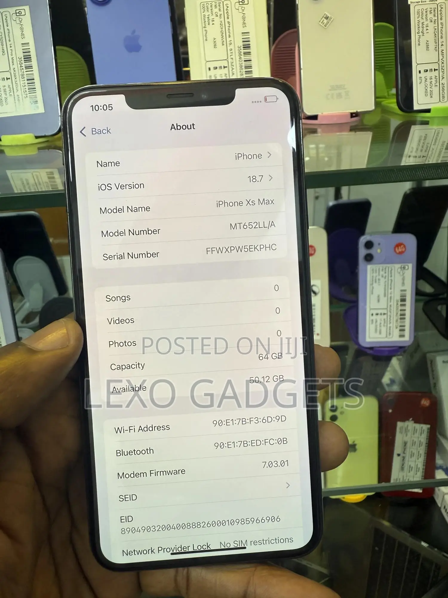 Apple iPhone XS Max 64 GB Black
