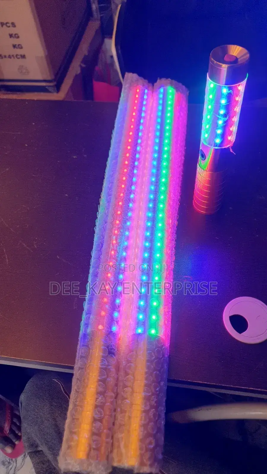 RGB Long Champagne Stick Light