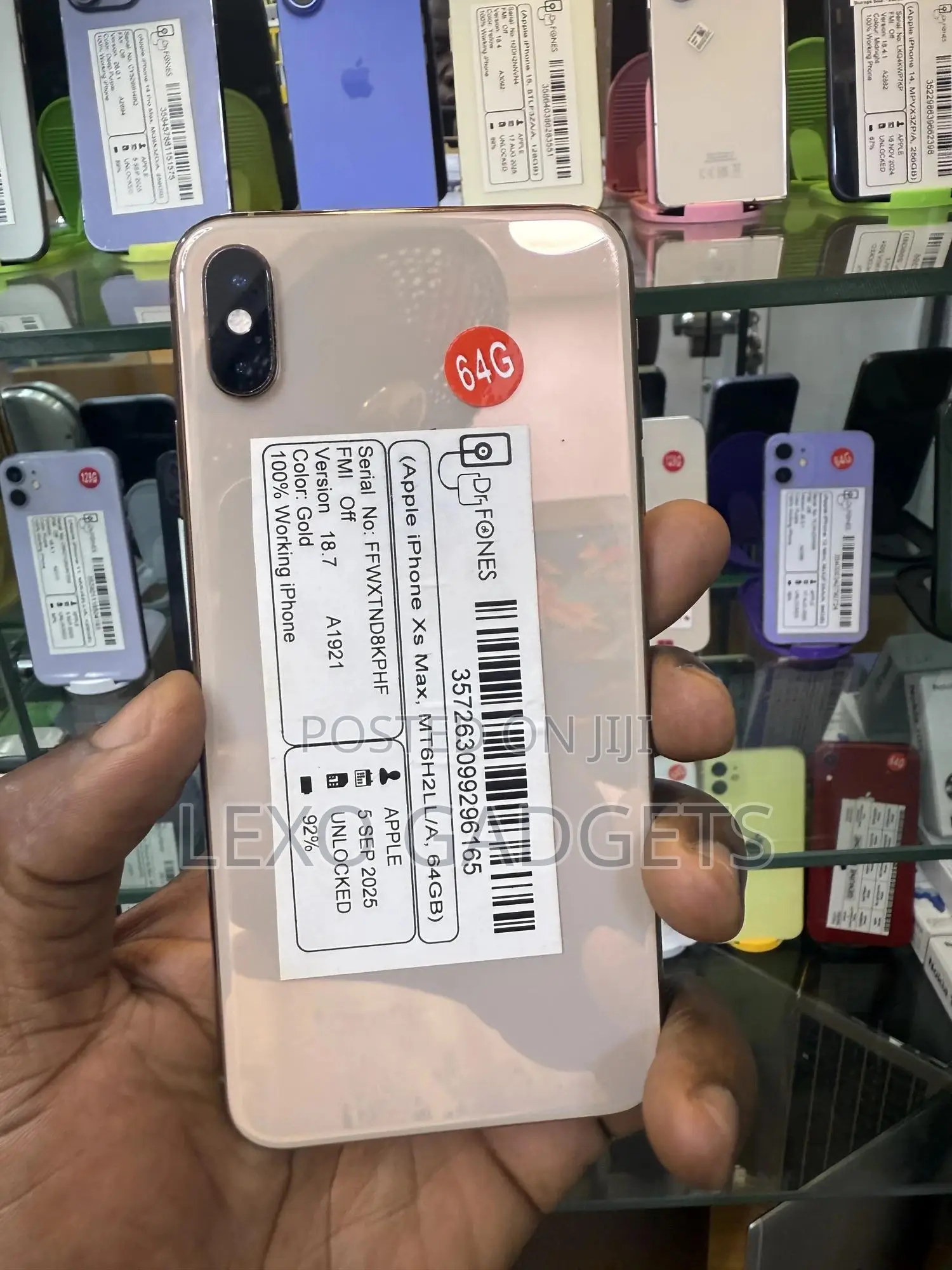 Apple iPhone XS Max 64 GB Rose Gold