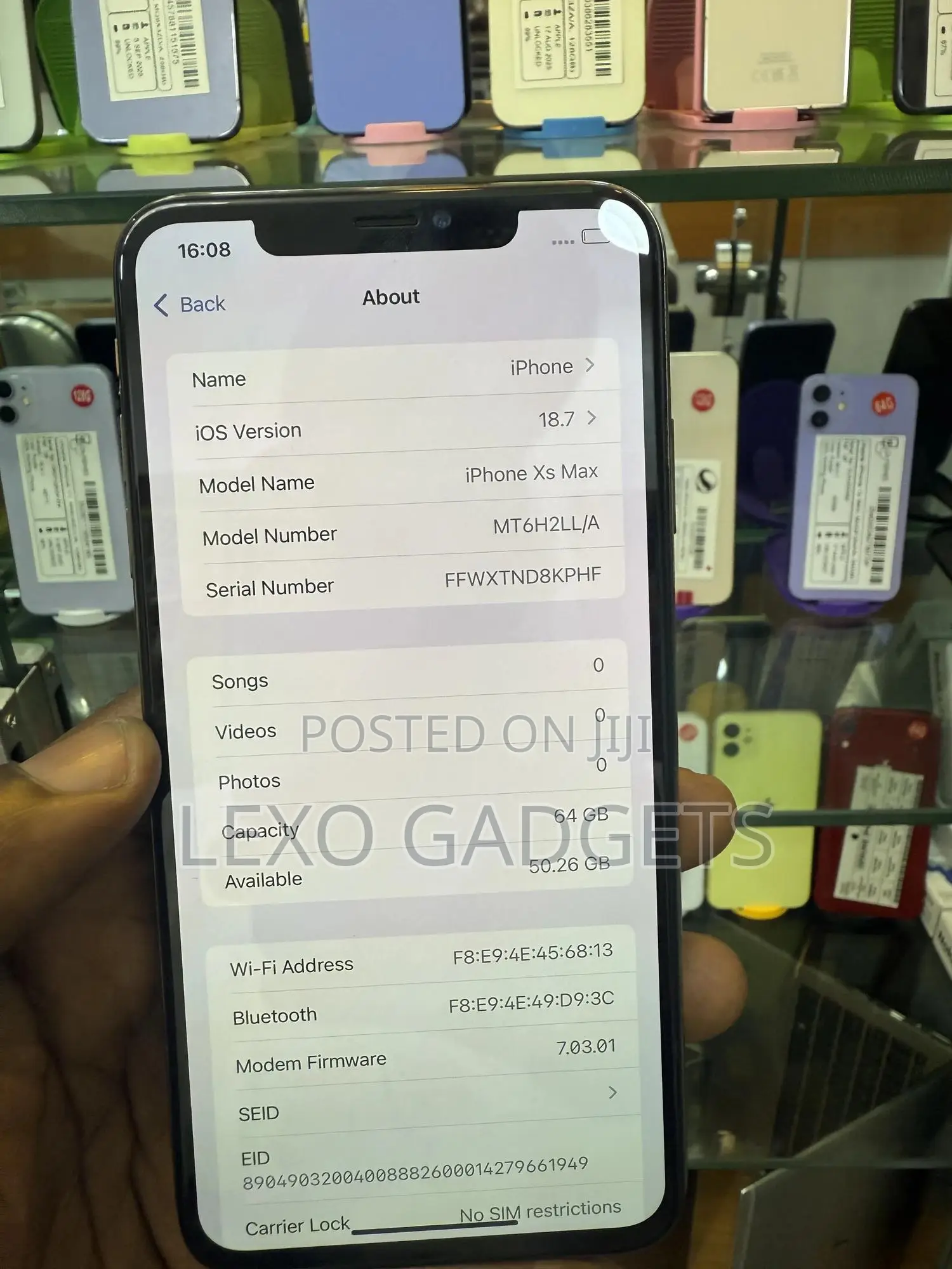 Apple iPhone XS Max 64 GB Rose Gold