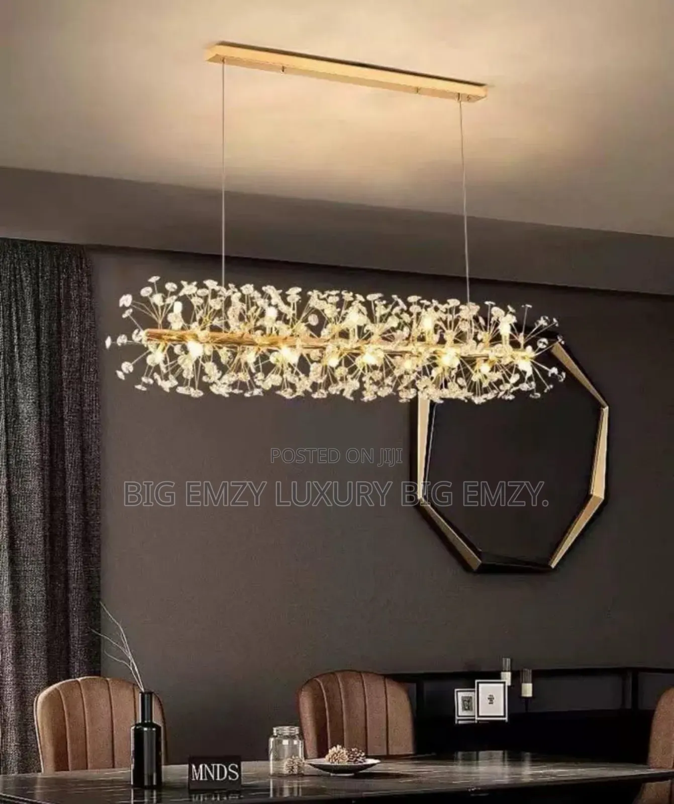 Crystal Chandelier.