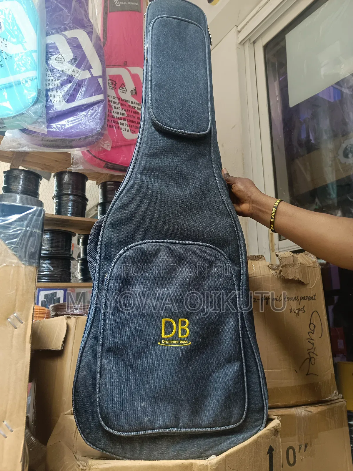 Drummer Boss Db Padded Acoustic Guitar Bag