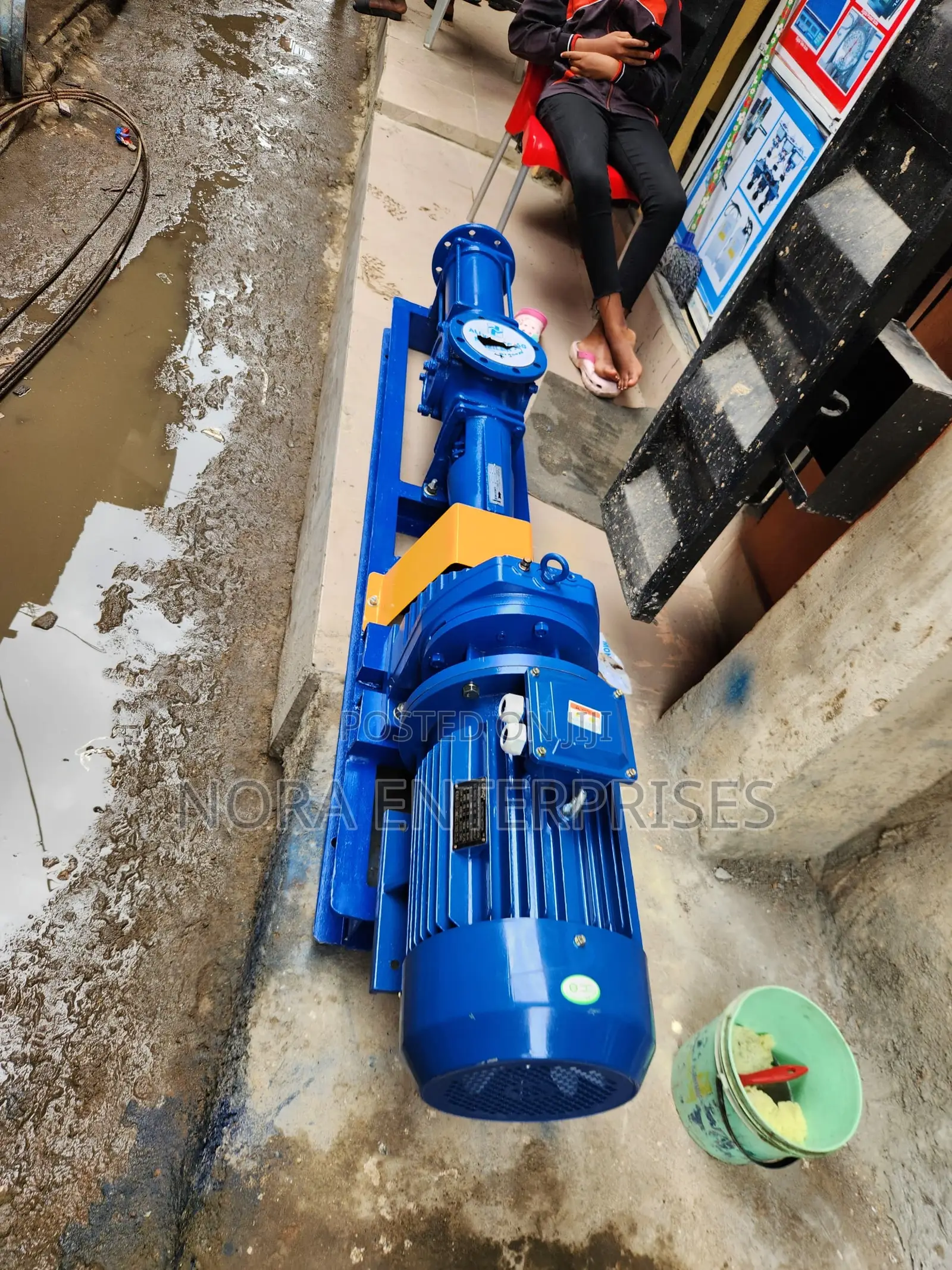Complete Coupled Mono Screw Pump 10hp (Inlet/Outlet 100/80)