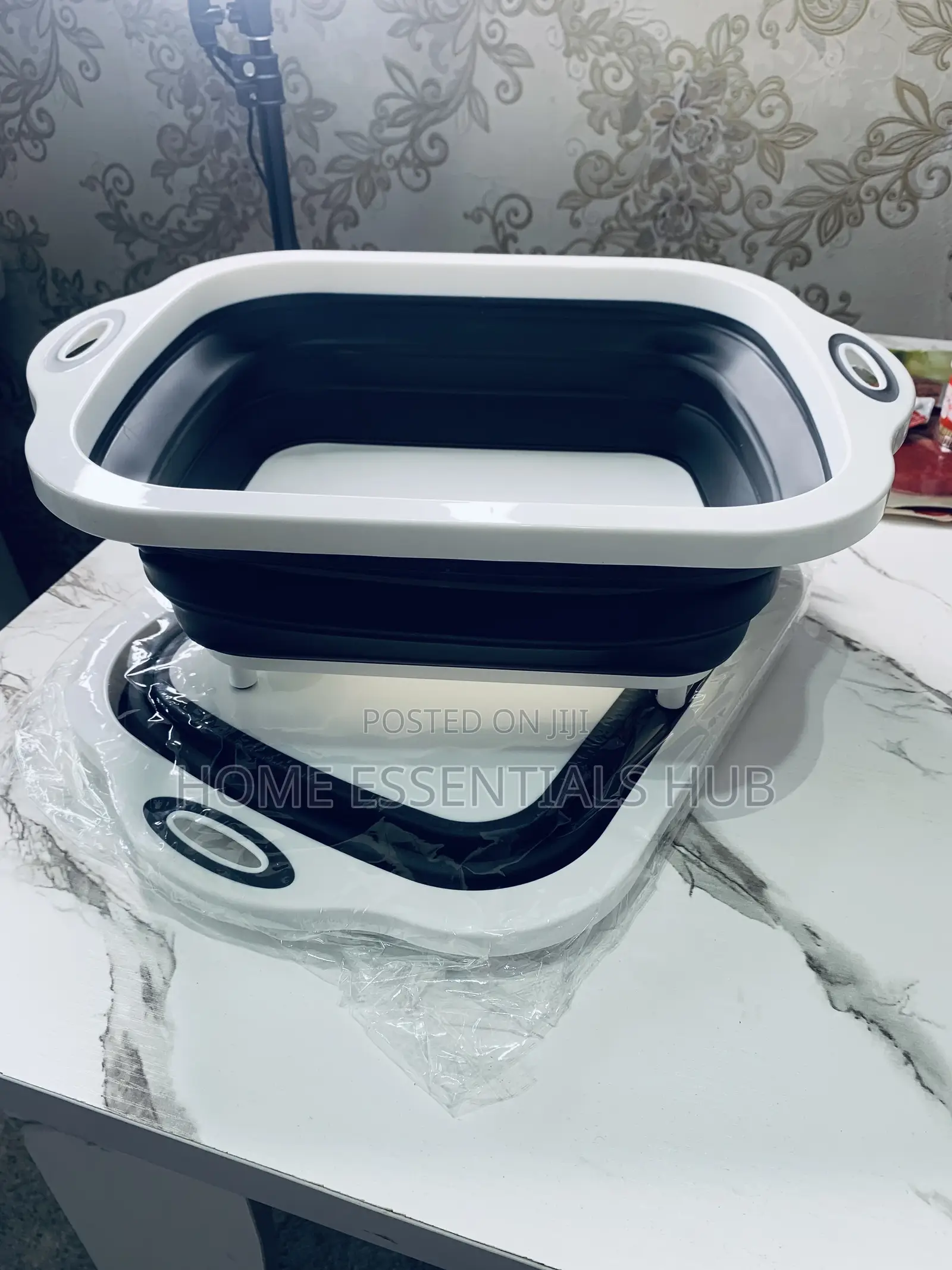 3 In 1 Collapsible Cutting Board