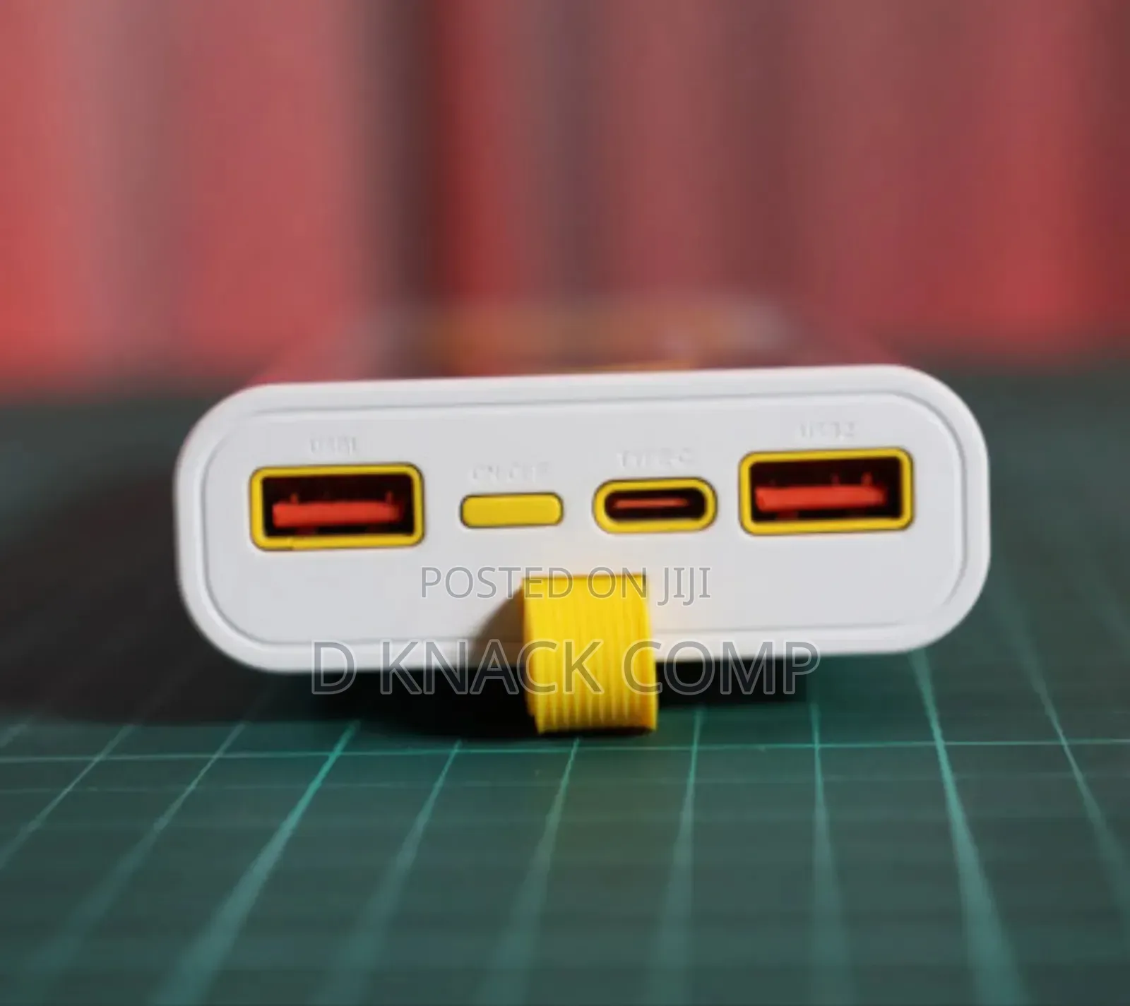10000mah Transparent Power Bank Portable Fast Charging