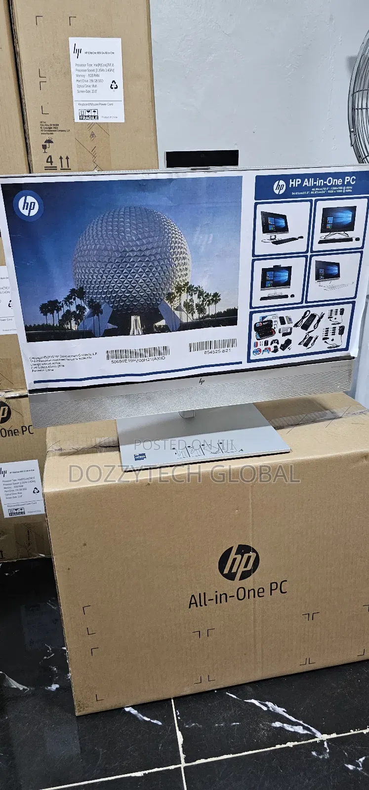 New Desktop Computer HP EliteOne 800 8GB Intel Core i5 SSD 512GB
