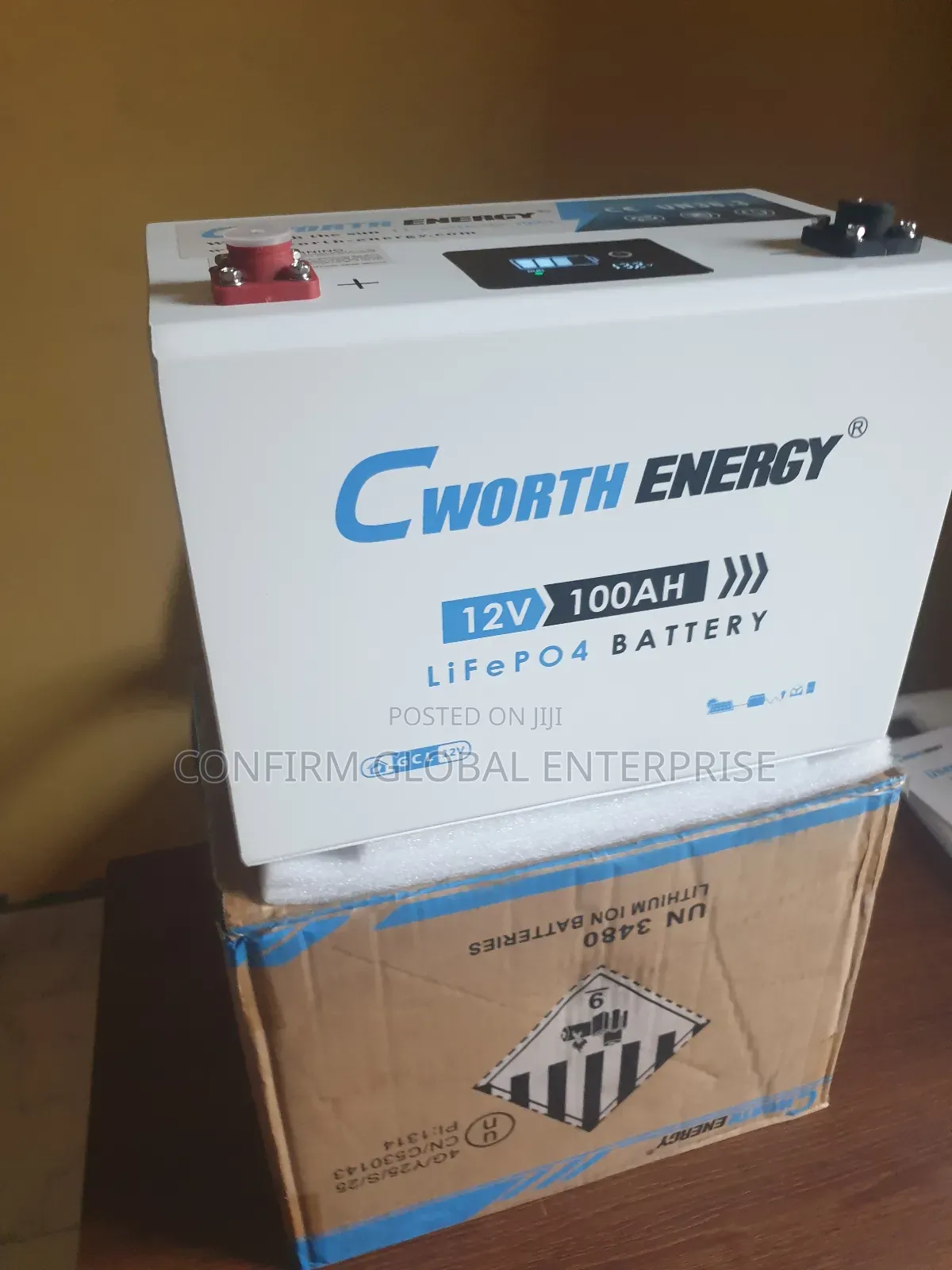 Brand New Lithium Battery 100ah 12v C_worth Energy
