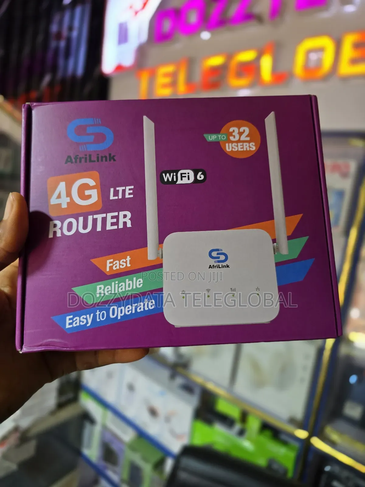 Afrilink 4g Lte Wifi 6 Router
