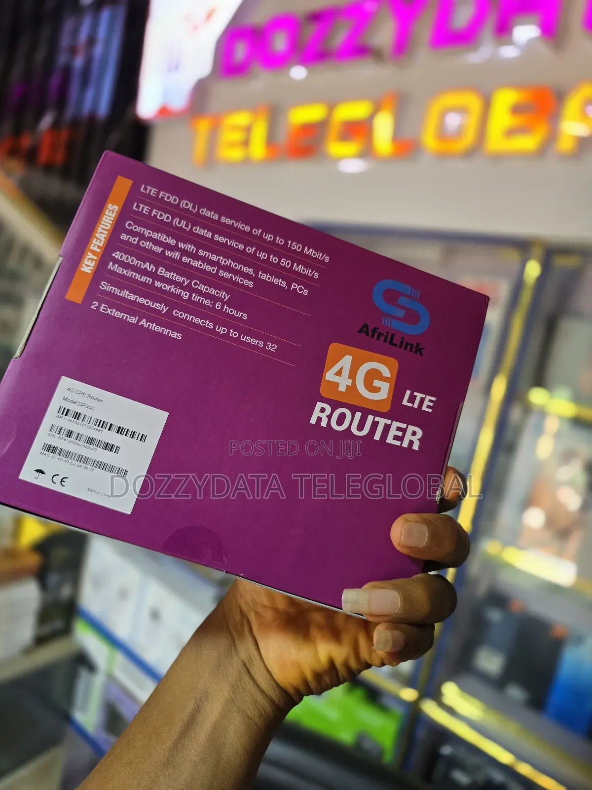 Afrilink 4g Lte Wifi 6 Router