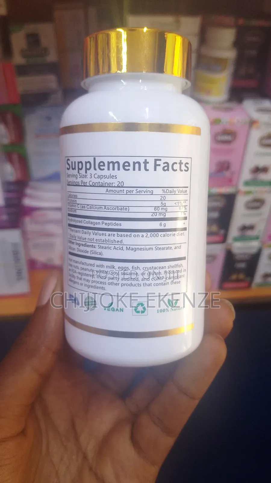 Wellness Ways Collagen With Vitamin C 100% Natural