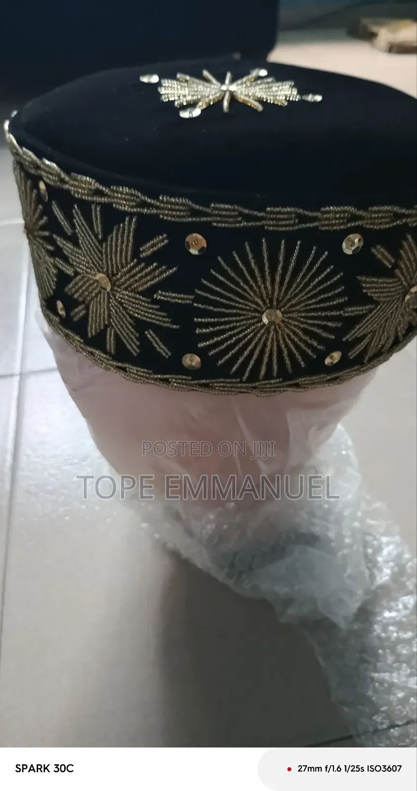 Luxury Beaded Cap for Igbo and Yoruba