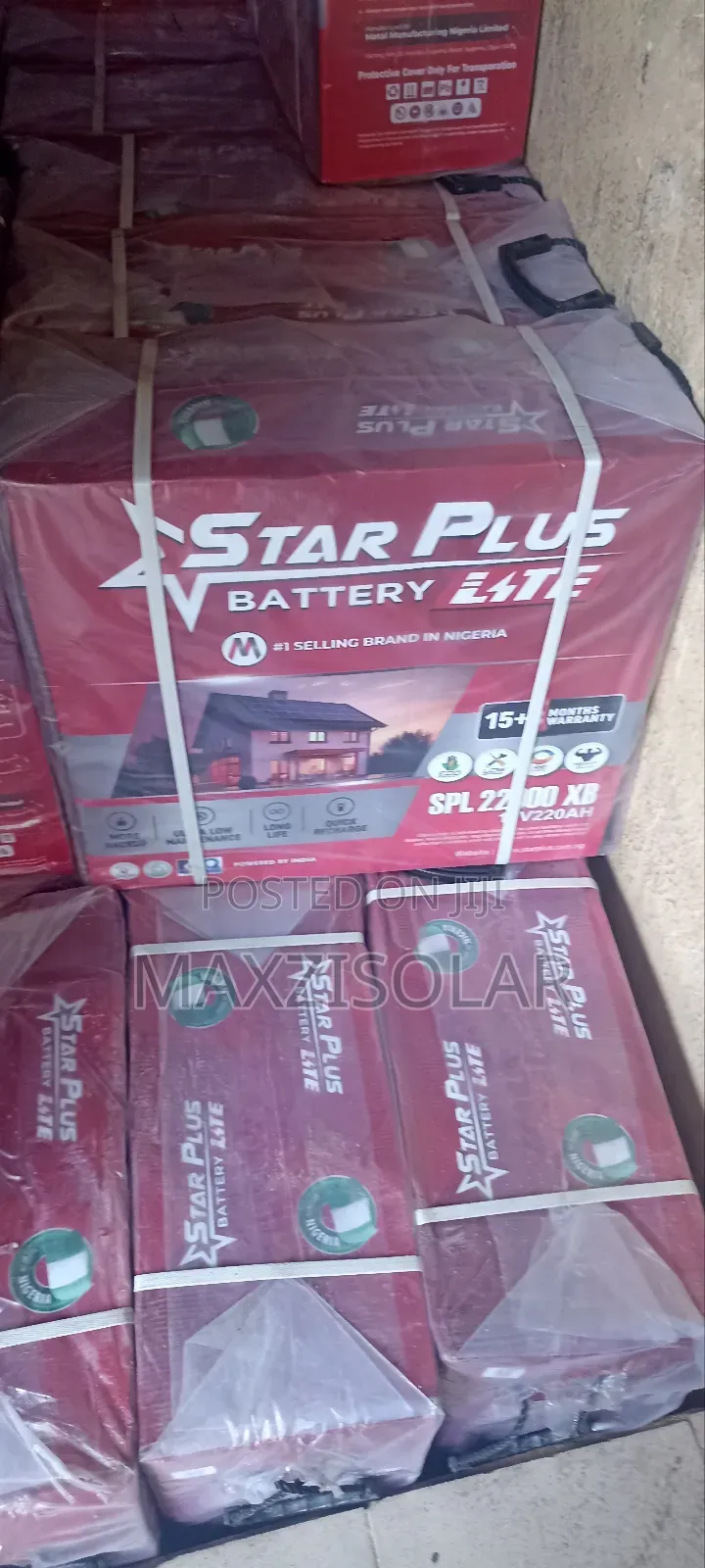 220ah Star Plus 12v Tubular Battery