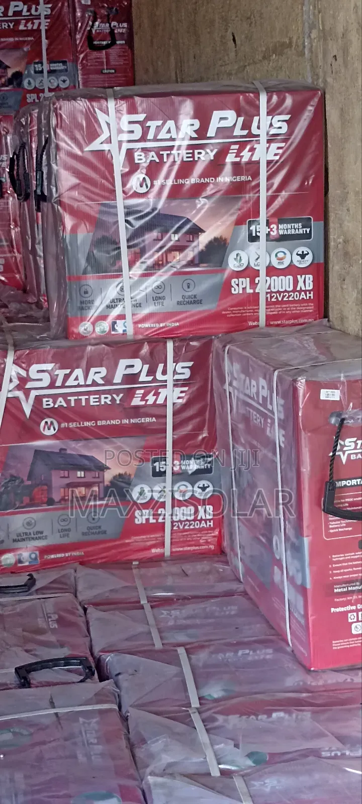 220ah Star Plus Tubular 12v Battery