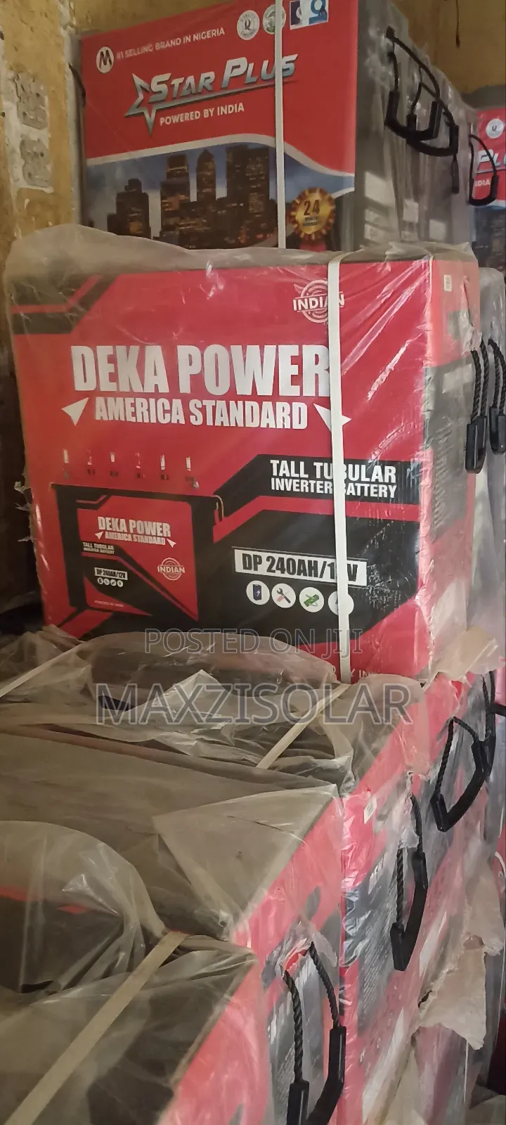 240ah Deka Power 12v Tubular Battery