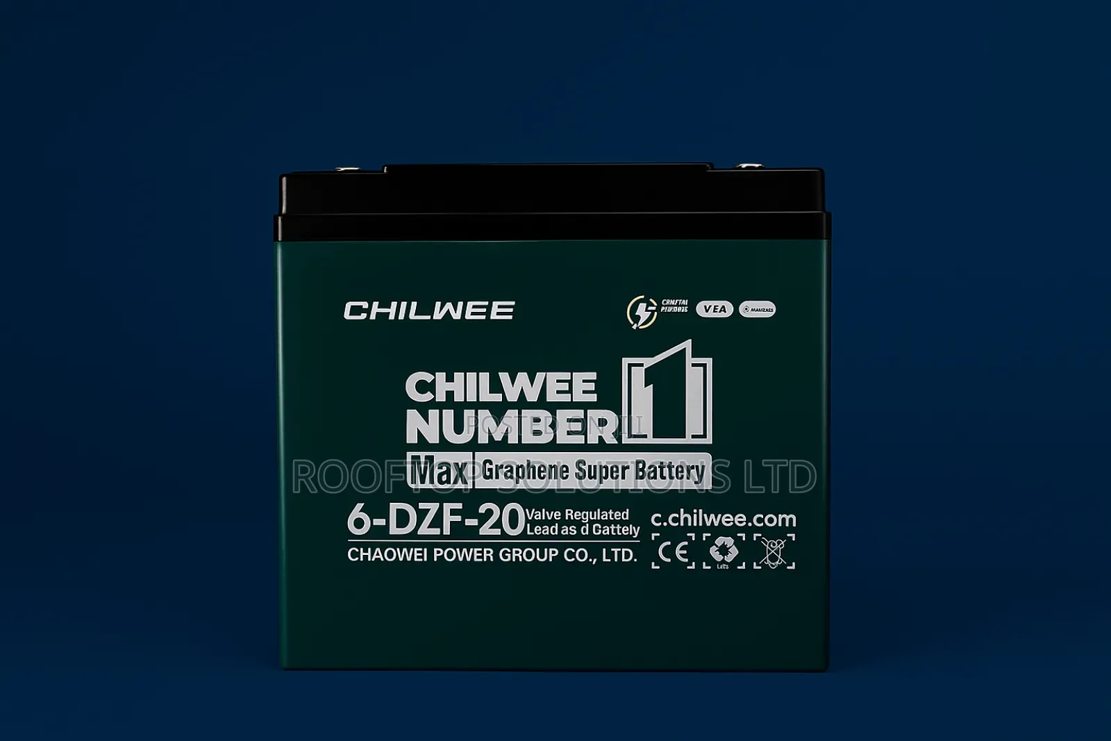 Chilwee 12v 20ah 6-DZF-20 Battery for Scooter, Motorbike