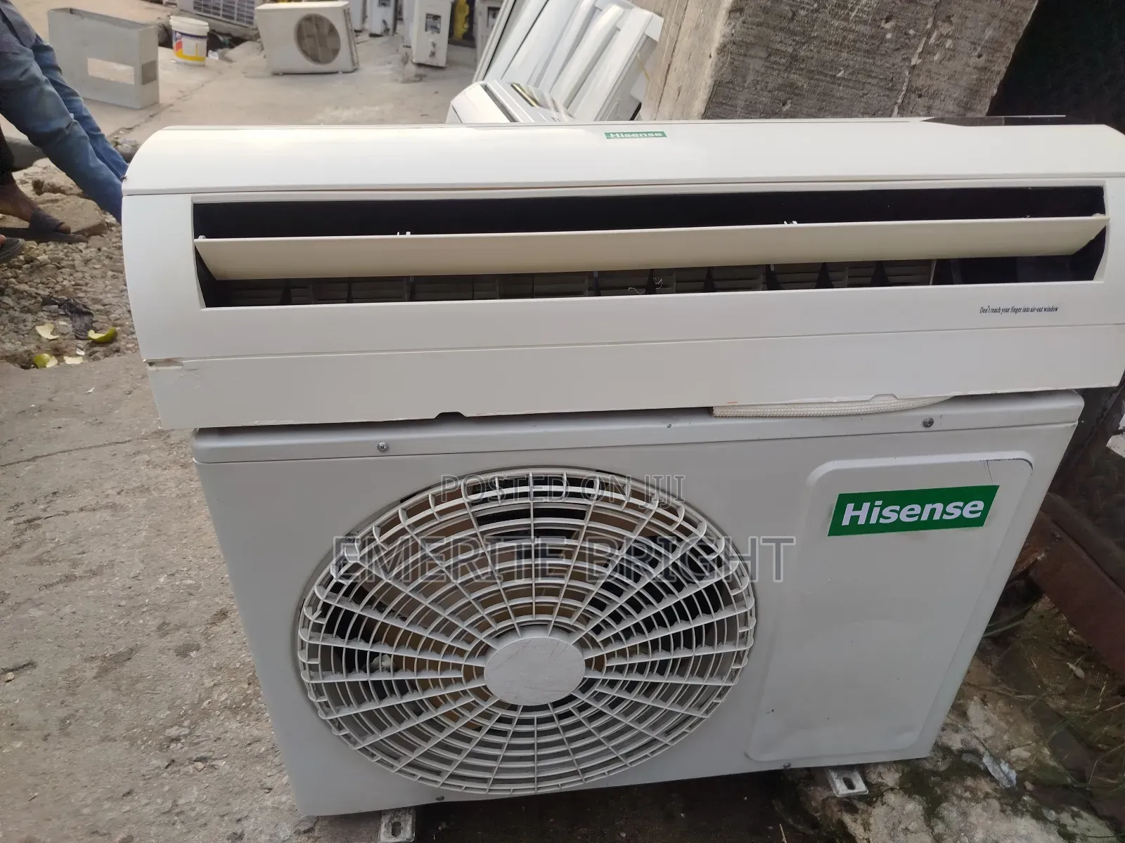 Hisense Normal Ac 1.5hp Wit Full Gass Low Voltage