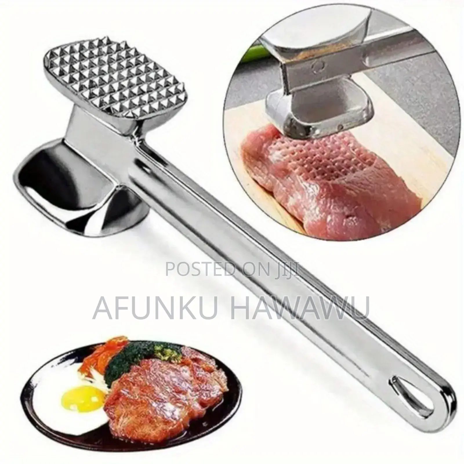 Aluminium Quality Meat Hammer.