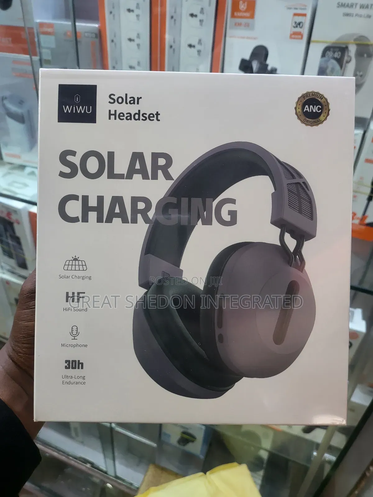 Wiwu Solar Active Noise Cancelation Headset