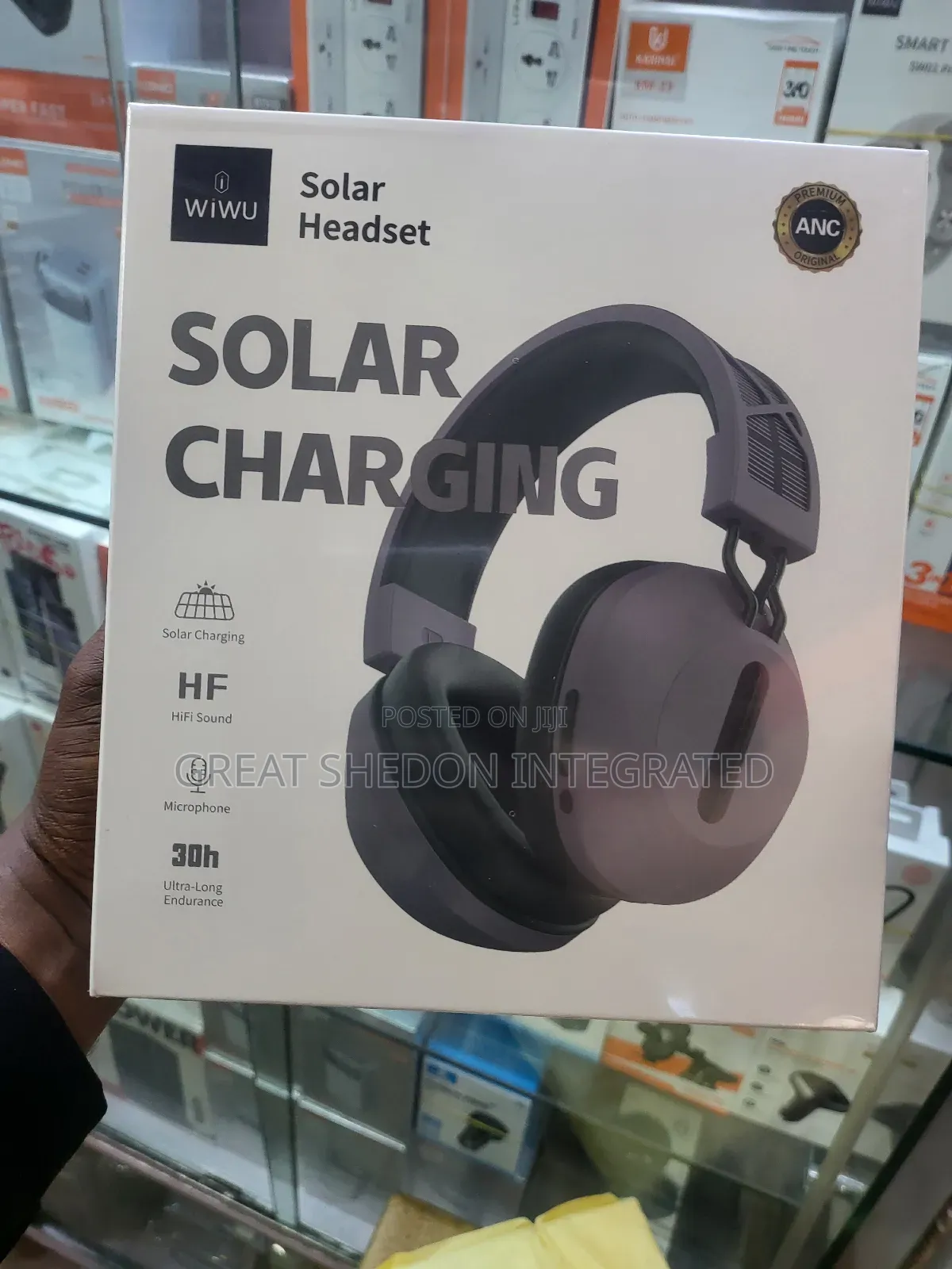 Wiwu Solar Active Noise Cancelation Headset