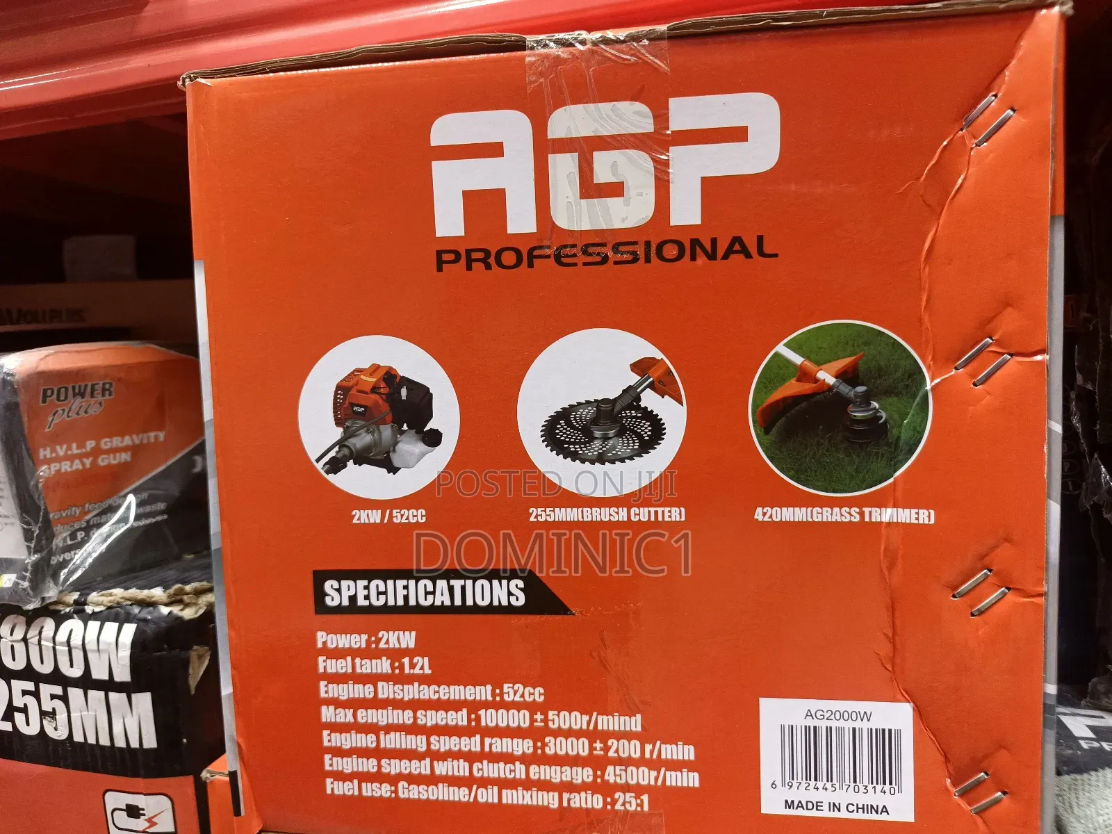 Agp Professional Brush Cutter Machinery Ag2000w.
