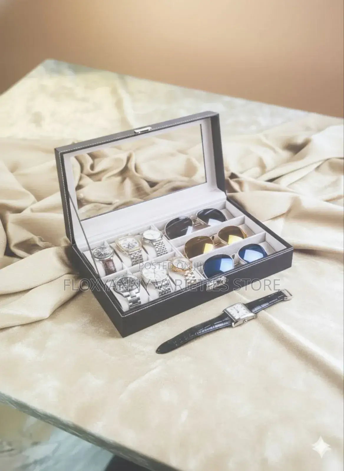 12 Slot Watch Storage Box