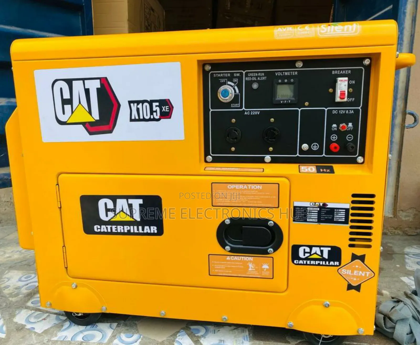 10kva Cat Caterpillar Diesel Soundproof Generator Set Brand New