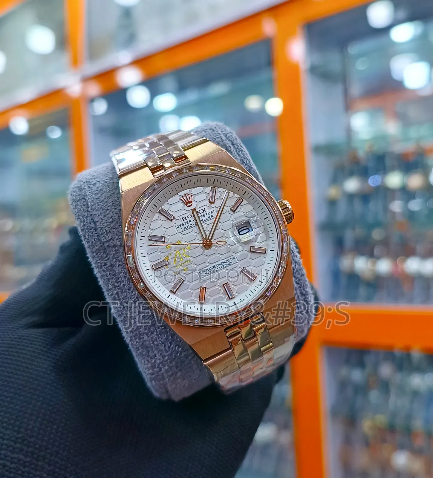 Rolex Land-dweller Self-winding Movement, Sapphire Crystal Case Back